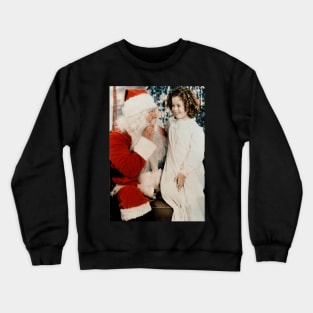 Shirley Temple and Santa Crewneck Sweatshirt